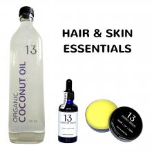 13Vegan Hair & Skin Essentials